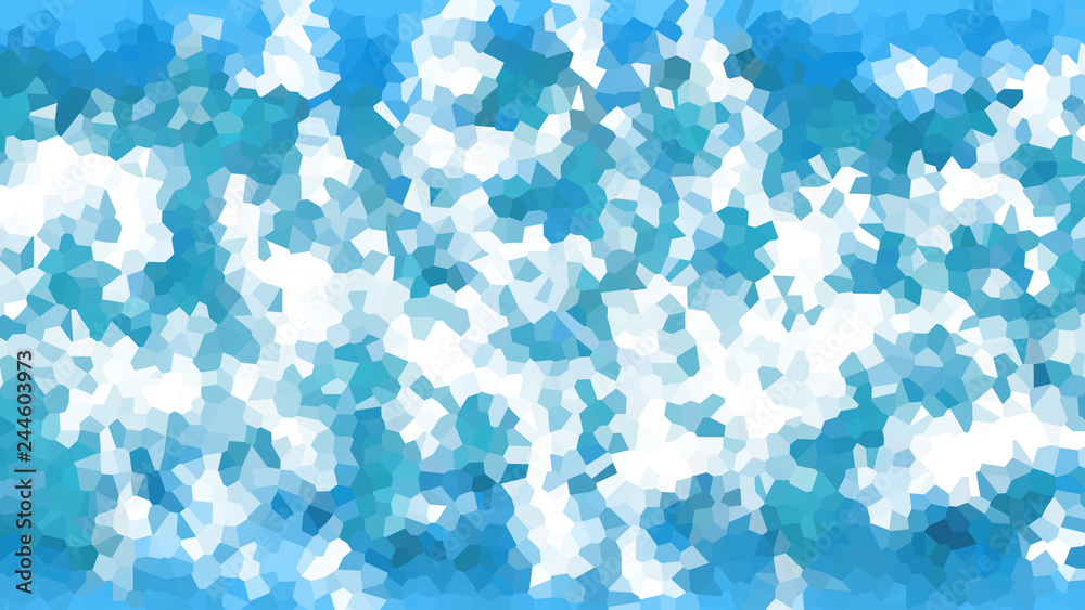 Abstract background with color blots, transitions and bends.