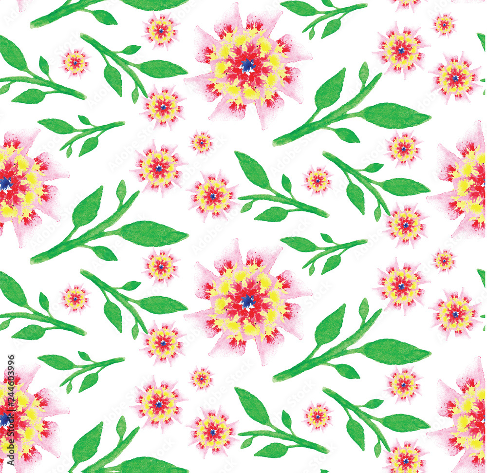 seamless pattern with flowers seamless pattern with flowers