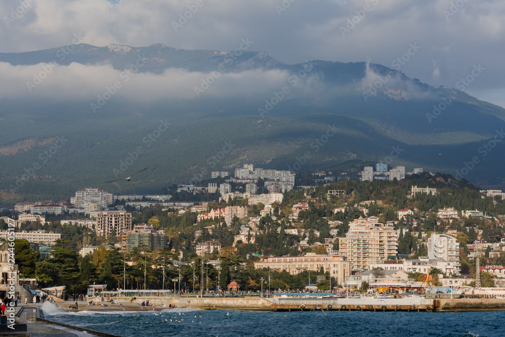 Yalta Embankment landscape
