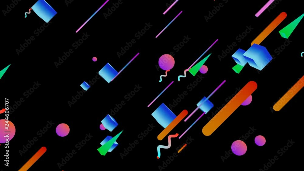 Hipster Geo Shapes Background V3 Hipster Geo Shapes Background V3