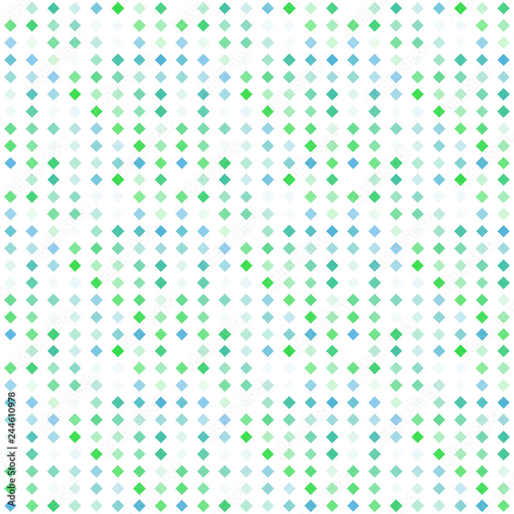 Abstract seamless pattern background with multicolored various rhombuses.