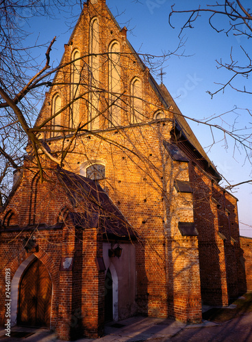 church in Piotrawin, lubelskie region, Poland photo