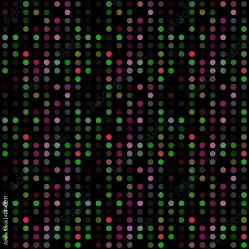 Wallpaper Mural Seamless abstract pattern background with a variety of colored circles. Torontodigital.ca