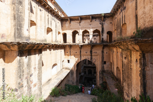 Stepwell in Neemrama, India photo