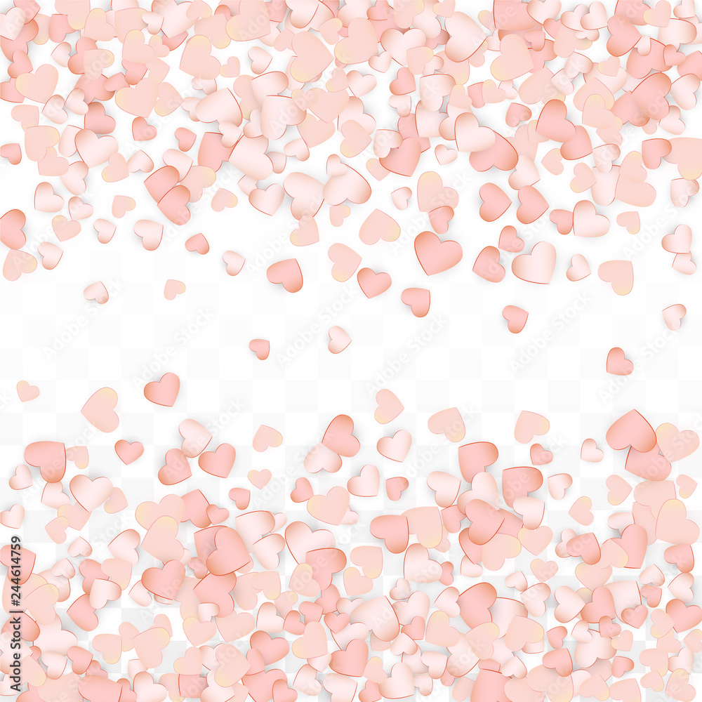 Love Hearts Confetti Falling Background. St. Valentine's Day pattern Romantic Scattered Hearts. Vector Illustration for Cards, Banners, Posters, Flyers for Wedding, Anniversary, Birthday Party, Sales. Love Hearts Confetti Falling Background. St. Valentine's Day pattern Romantic Scattered Hearts. Vector Illustration for Cards, Banners, Posters, Flyers for Wedding, Anniversary, Birthday Party, Sales.