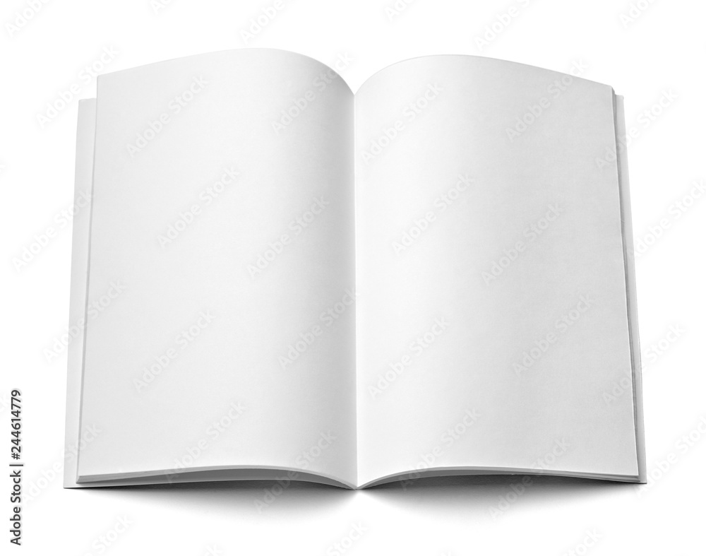 book notebook textbook white blank paper template