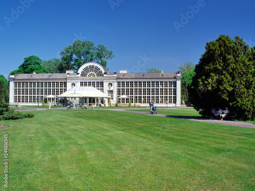 Warsaw Poland - June 2010: New Orangery (Nowa Pomaranczarnia)