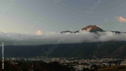 The city of Caracas and its eternal companion Cerro El Ávila (Waraira Repano)