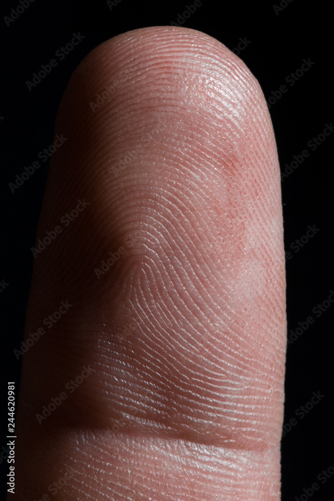 Fototapeta premium an image of human finger close up