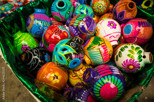 Colorful Mexican Christmas Ornaments