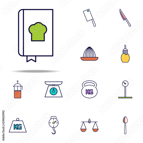 book of recipes icon. web icons universal set for web and mobile