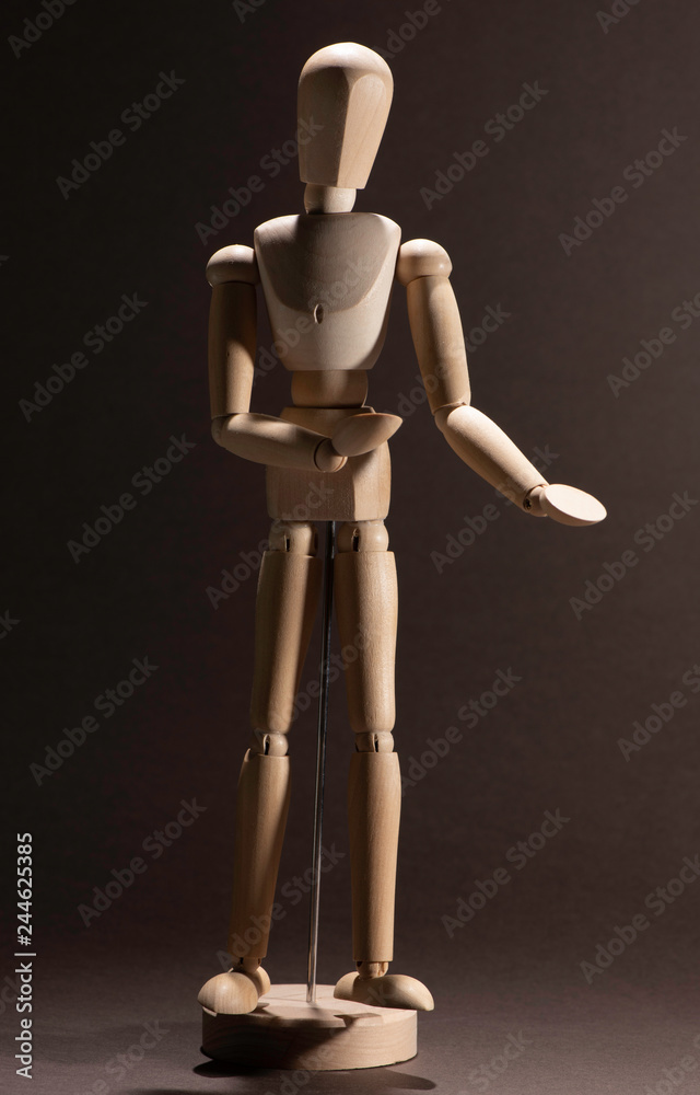 Wooden Artists Mannequin - Proud / Angry Gesture Wooden Artists Mannequin - Proud / Angry Gesture