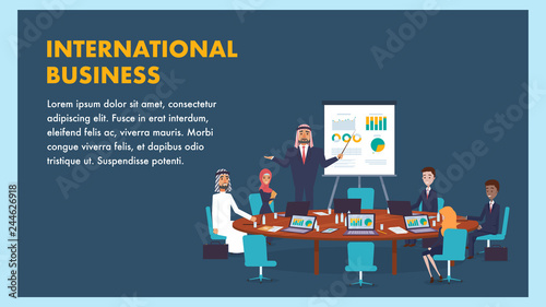 International Business Meeting Company Leadership