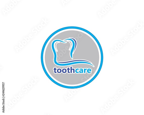 Dental logo Template vector illustration icon