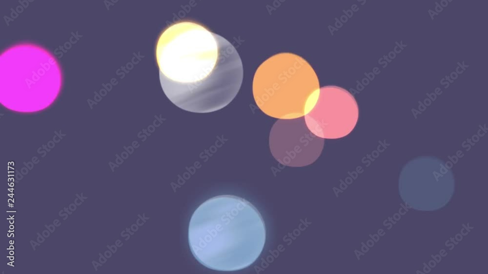 Colored Bokeh Background V21
