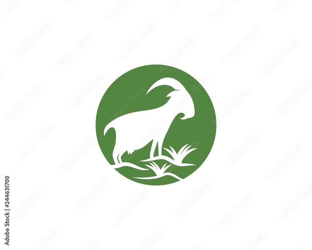 Goat Logo Template Goat Logo Template