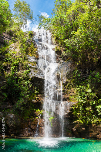 Fototapeta Naklejka Na Ścianę i Meble -  Cachoeira Santa Bárbara - 3