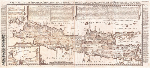 1718, Chatelain Map of Java