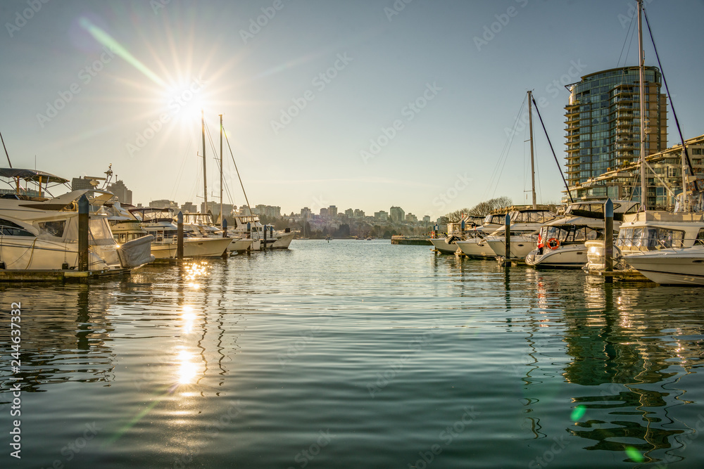 Obraz premium yaletown harbor