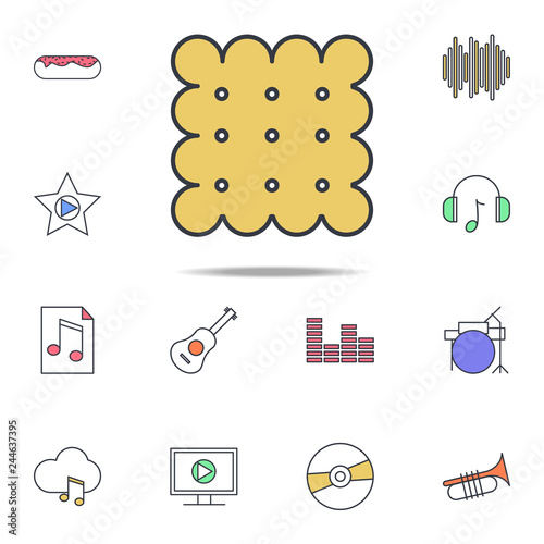 biscuit icon. web icons universal set for web and mobile