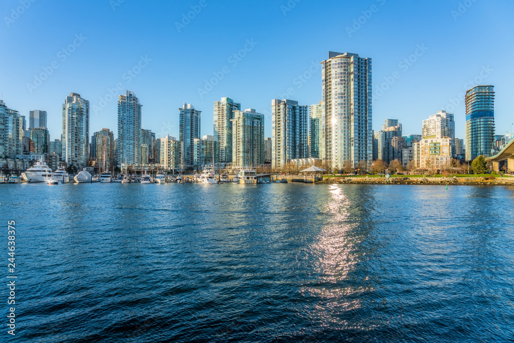 Obraz premium panoramę vancouver