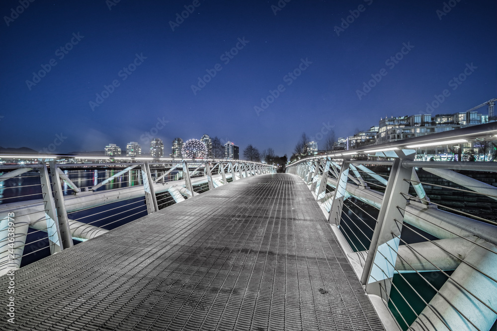 Naklejka premium footbridge