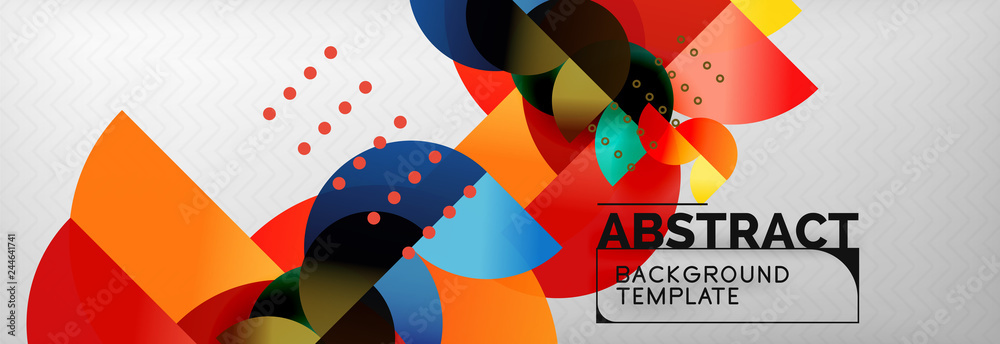 Semi cicrle geometric backgrounds on grey, modern geometric pattern design. Vector business or technology presentation design template, brochure or flyer pattern, or geometric banner Semi cicrle geometric backgrounds on grey, modern geometric pattern design. Vector business or technology presentation design template, brochure or flyer pattern, or geometric banner