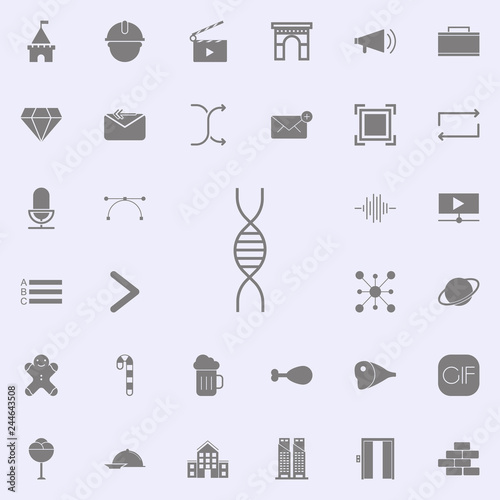 Gene icon. web icons universal set for web and mobile
