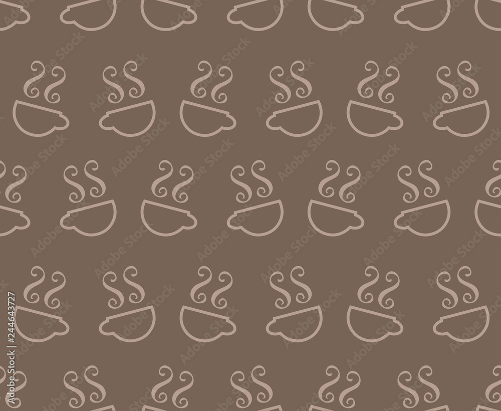 coffee break wallpaper pattern espresso hot drink vector design 