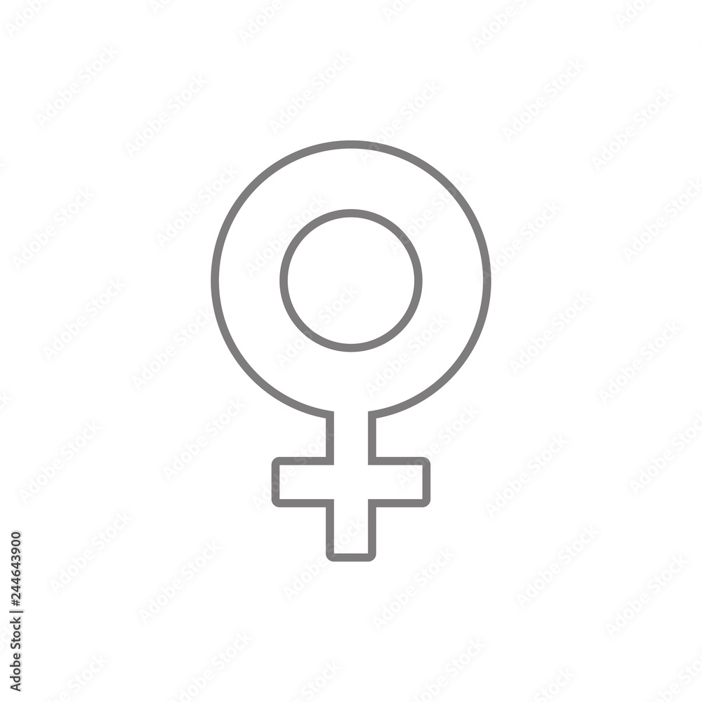 female icon. Element of web, minimalistic for mobile concept and web apps icon. Thin line icon for website design and development, app development female icon. Element of web, minimalistic for mobile concept and web apps icon. Thin line icon for website design and development, app development