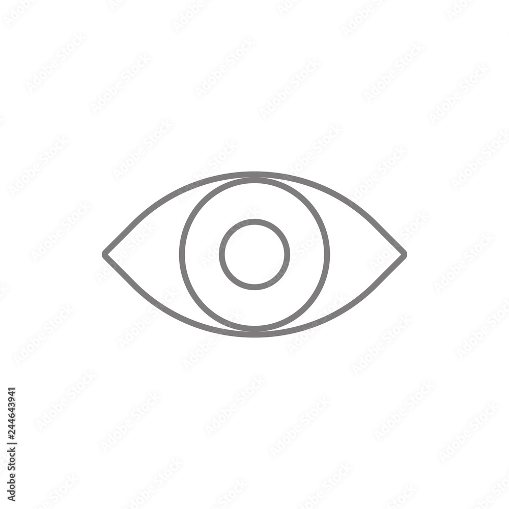 eye icon. Element of web, minimalistic for mobile concept and web apps icon. Thin line icon for website design and development, app development eye icon. Element of web, minimalistic for mobile concept and web apps icon. Thin line icon for website design and development, app development