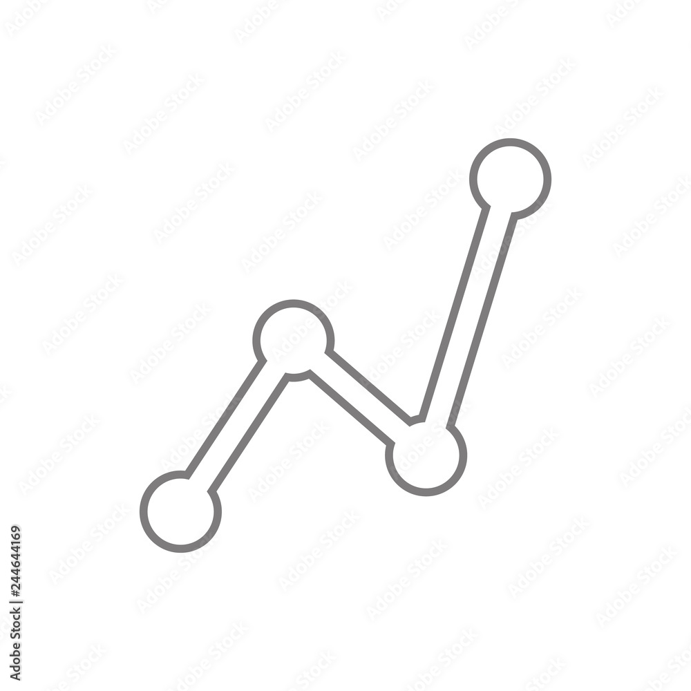 graph icon. Element of cyber security for mobile concept and web apps icon. Thin line icon for website design and development, app development graph icon. Element of cyber security for mobile concept and web apps icon. Thin line icon for website design and development, app development