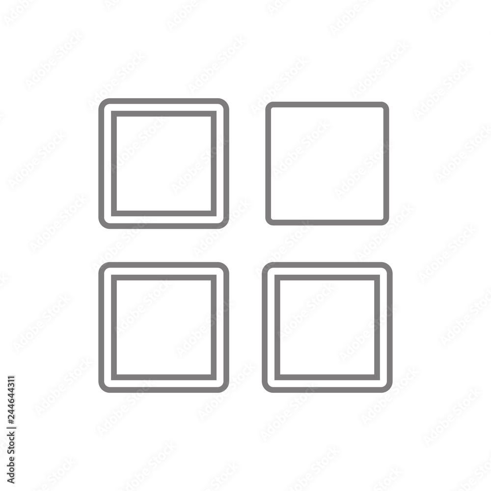 Mobile phone app icon. Element of cyber security for mobile concept and web apps icon. Thin line icon for website design and development, app development Mobile phone app icon. Element of cyber security for mobile concept and web apps icon. Thin line icon for website design and development, app development
