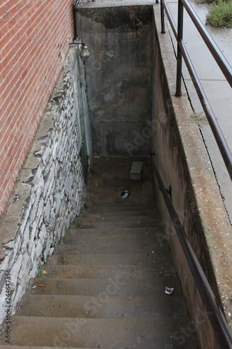 Fototapeta Naklejka Na Ścianę i Meble -  stairway to basement