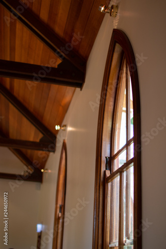 windows in a church