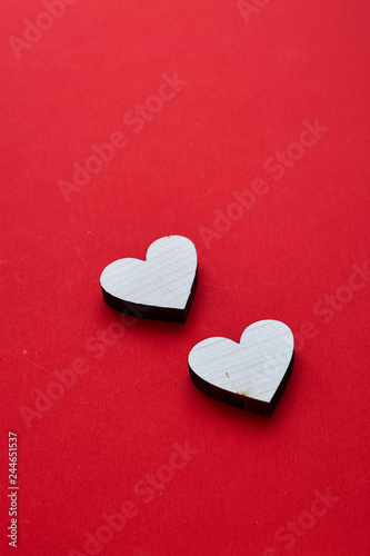14th february Valentine hearts concept
