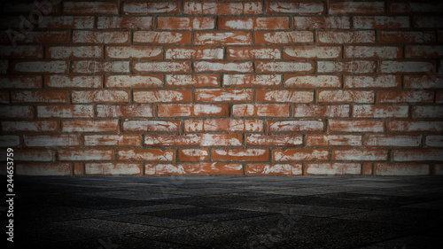 background of an empty whit...
