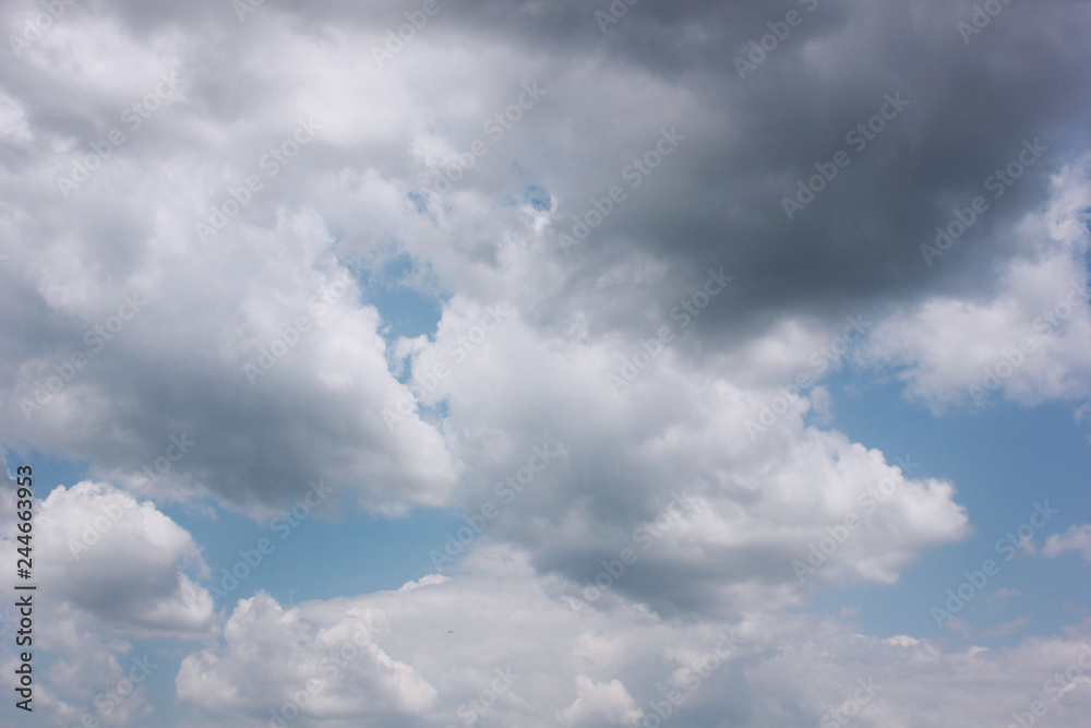 Obraz premium Sky background with clouds