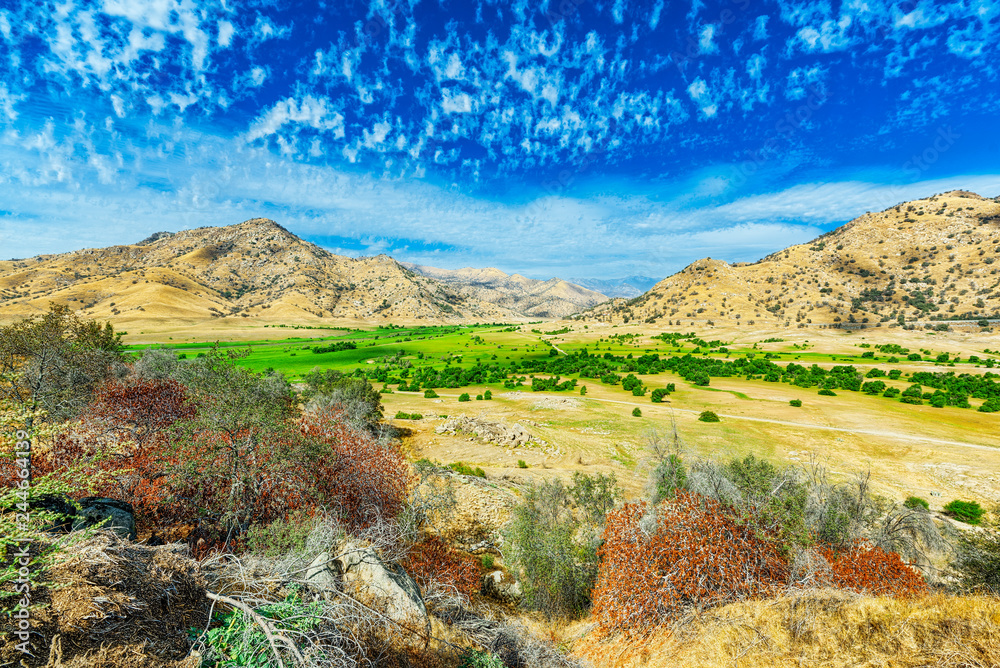 Obraz premium Natural landscapes of the United States of America.
