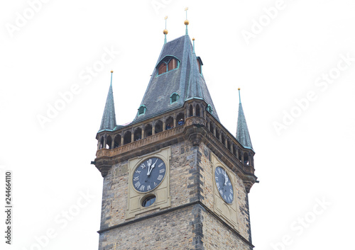 Canvas Print Prague, Czech Republic old town hall