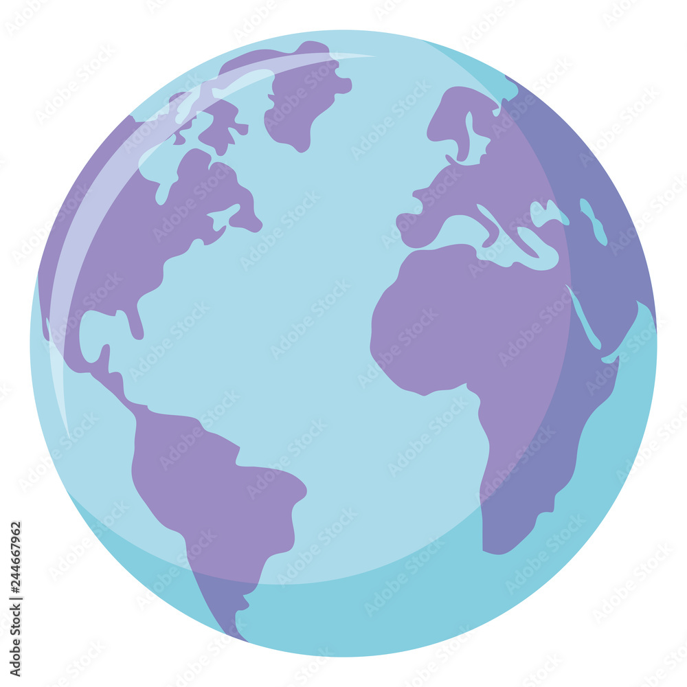 Obraz premium Earth planet design