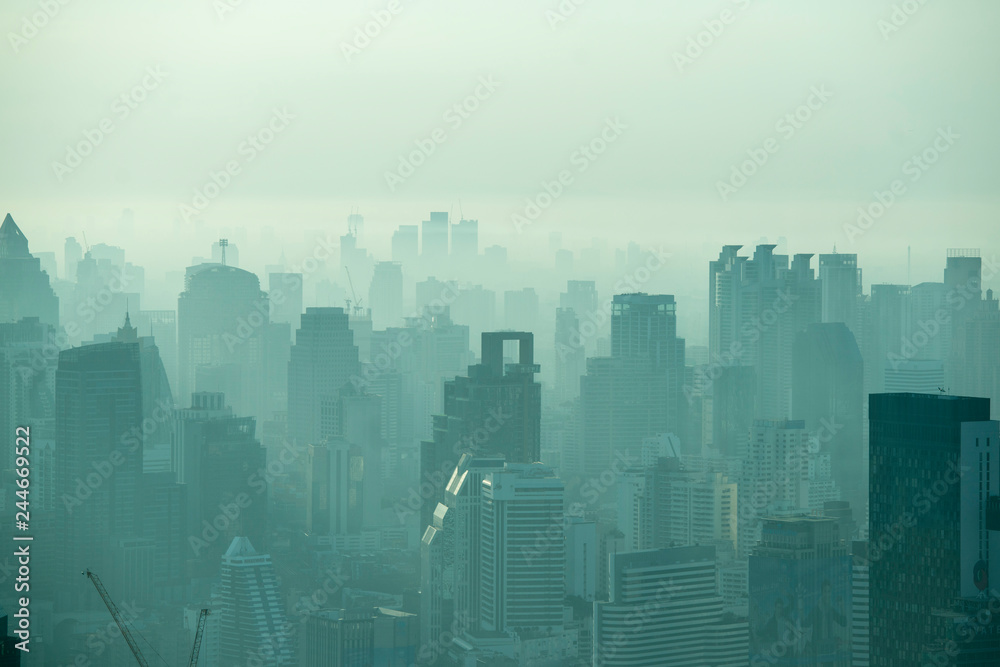 Fototapeta premium THAILAND BANGKOK CITY SKYLINE SUNRISE