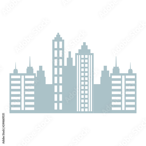 City buildings design