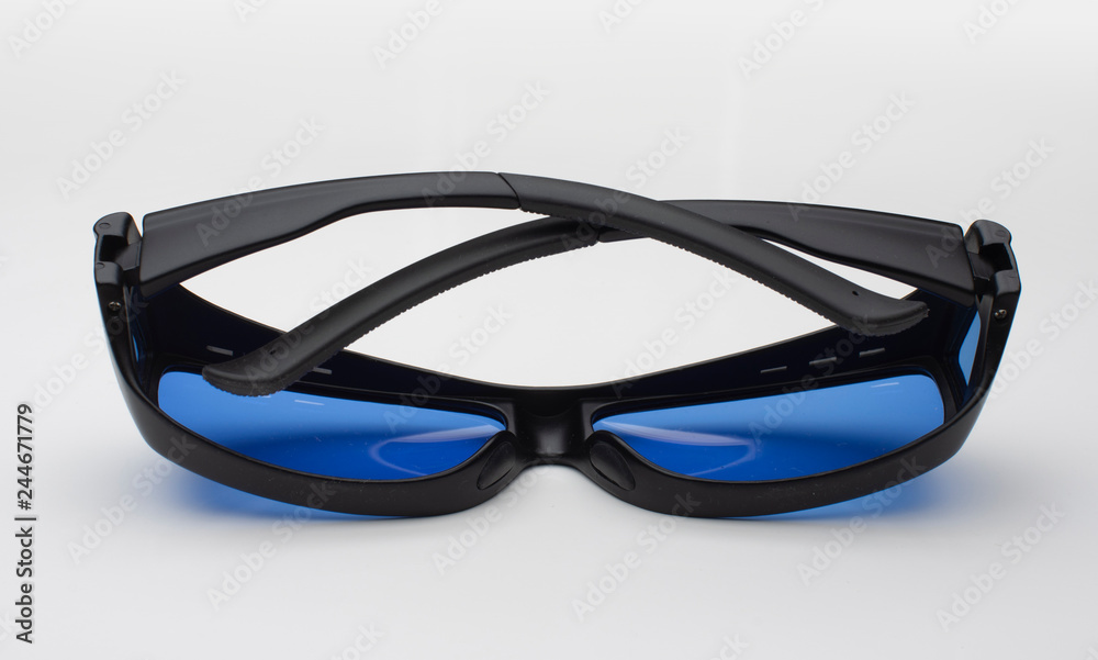 Fototapeta premium Professional Grade Grow Room Glasses Indoor/Outdoor Hydroponics, Anti UV, Reflection, Glare Optical Protection