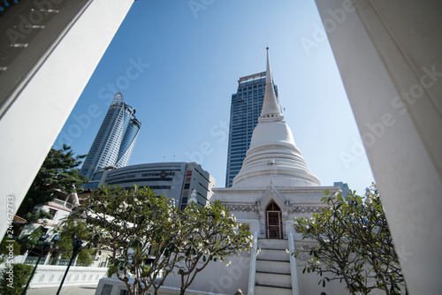 Canvas Print THAILAND BANGKOK WAT PATHUM WANARAM