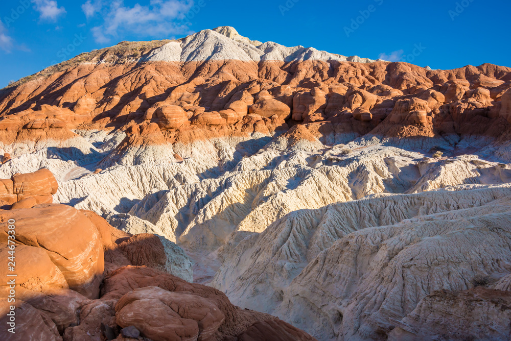 Hoodoos sandstone formations in Utah, USA 
