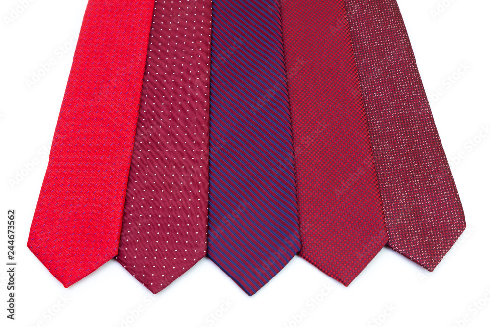 Red ties collection Red ties collection