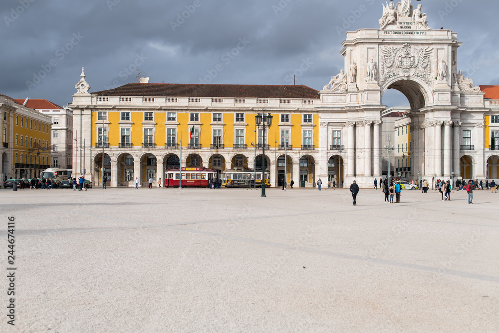 Main Square of Lisbon, Praça do Comércio