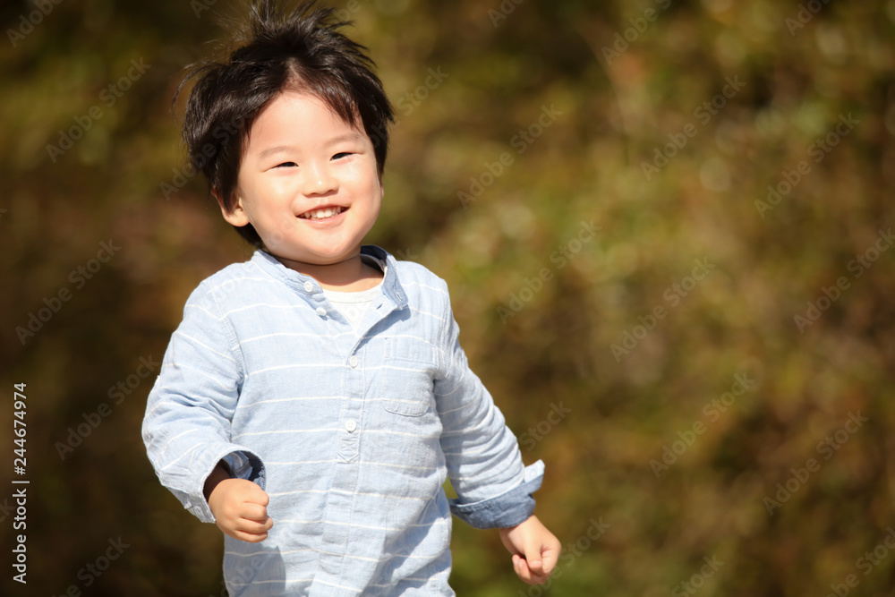 笑顔の男の子 笑顔の男の子