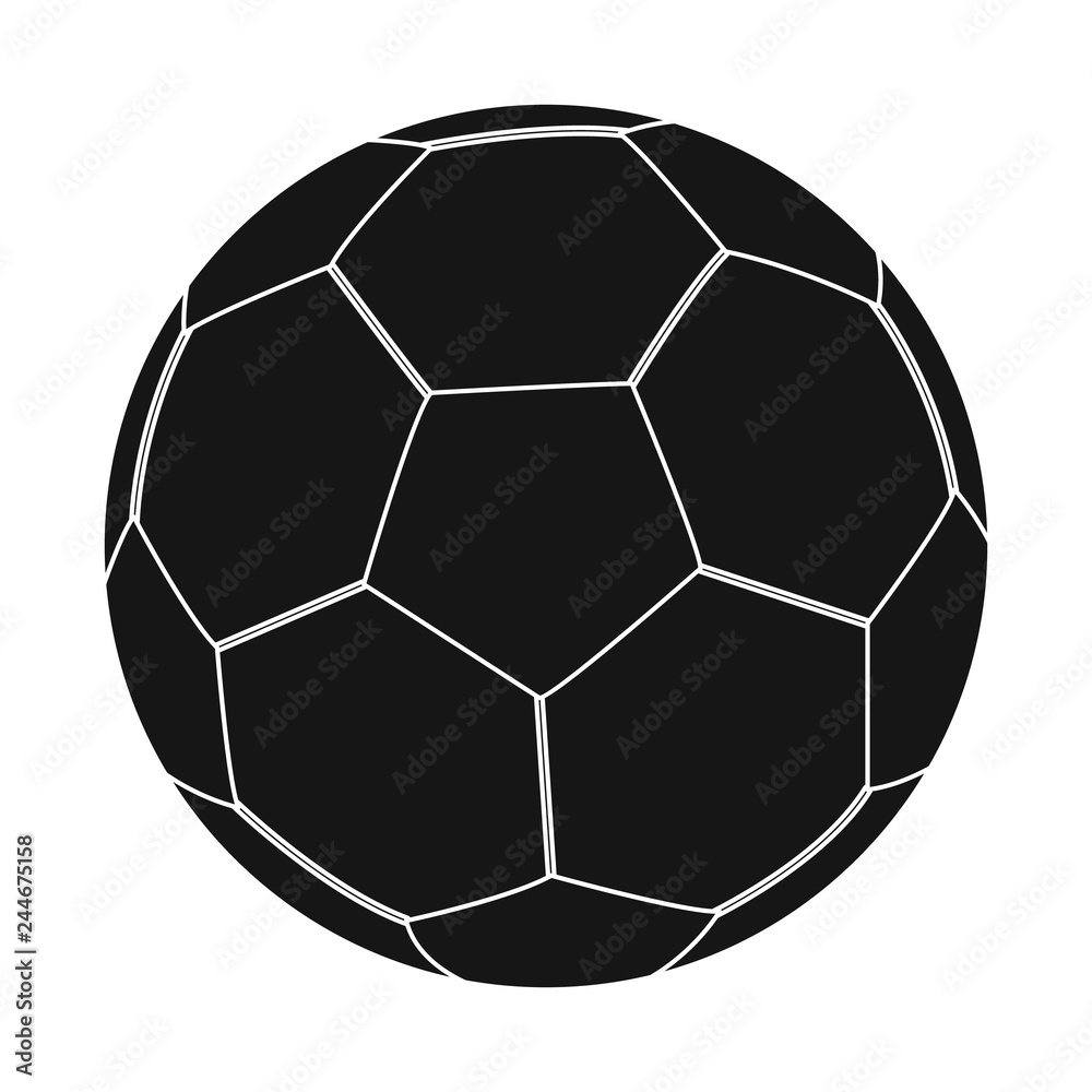 Obraz premium Vector design of soccer and gear icon. Set of soccer and tournament vector icon for stock.